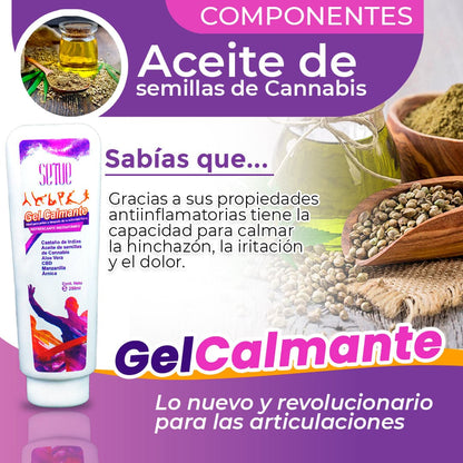 🤸‍♂GEL CALMANTE ALIVIADOR MUSCULAR- circulación, articulación y artritis.🤸‍♂